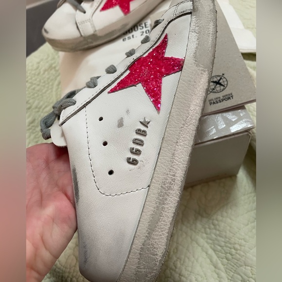 Golden Goose Sabot Glitter Slide Sneakers size 36 - Picture 2 of 7